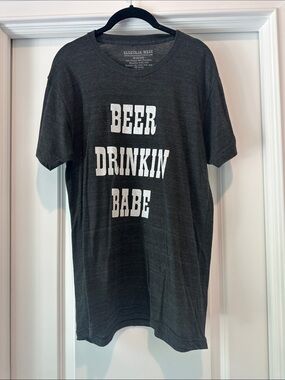 Electric West 'Beer Drinkin Babe' Graphic Tee